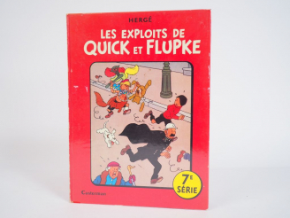 Vente aux enchères Les exploits de Q et F, 7eme SERIE - Réimpression TBE