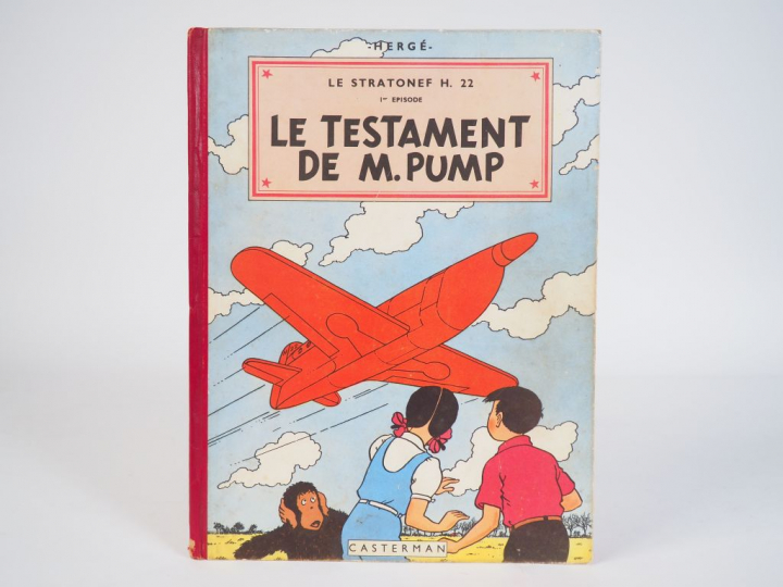Le Testament de M.Pump - 1951 - DR, 2e plat B5 - EO - TTBE coins bas d