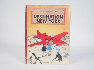 Vente aux enchères Destination NY (Le stratonef H22 T2) -1952-B6 - BE écriture sur page d