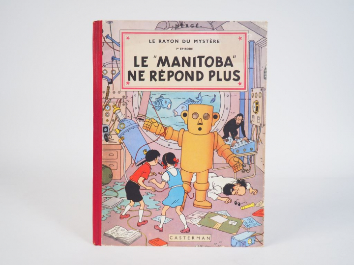 Le Manitoba ne répond plus (Le rayon du Mystère 1) -1952 - DR, 2e plat