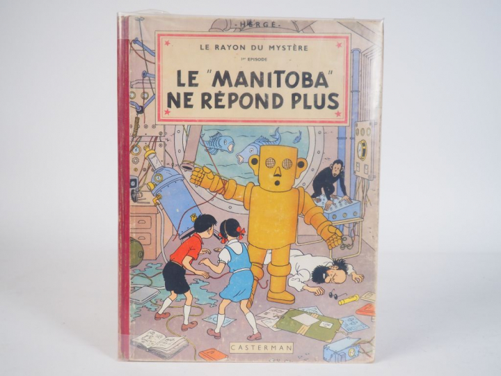 Le Manitoba ne répond plus (Le rayon du Mystère 1) -1954 - DR, 2e plat