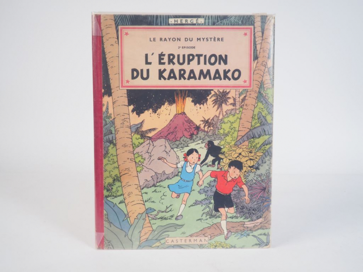 L'Eruption du Karamako (Le Rayon du Mystère 2) -1952 - DR, 2e plat B6 