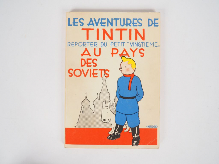 Ed Pirates TINTIN au pays des Soviets broché de 1972 aux ed Splendeur 