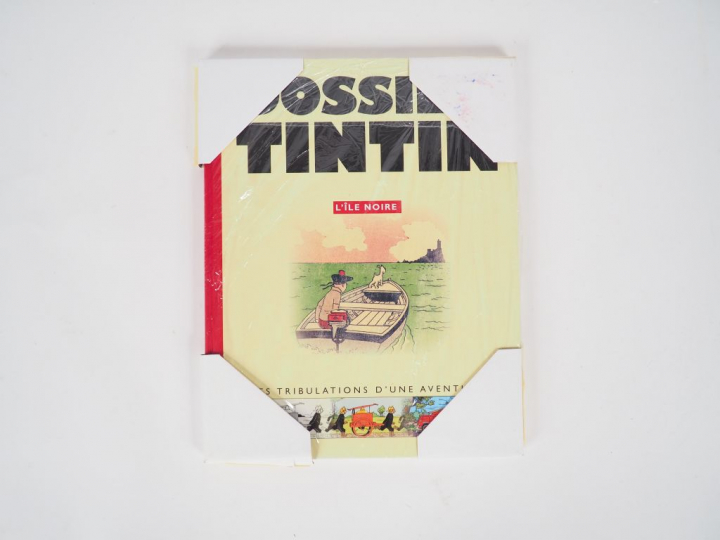 DOSSIER TINTIN L'ILE NOIRE Grande version 2005 NEUF