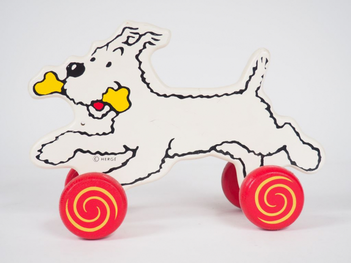 Milou sur Roulette avec petite clochette