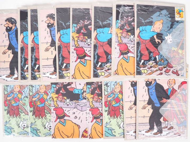 Lot de 17 Enveloppes + LETTRES + Timbres TEMPLE DU SOLEIL avec 4 image