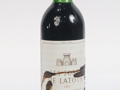 1 BOUTEILLE LES FORTS DE LATOUR PAUILLAC - 1970 - BG/ET