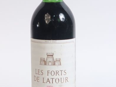 1 BOUTEILLE LES FORTS DE LATOUR PAUILLAC - 1970 - LB
