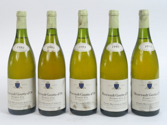 Vente aux enchères 5 BOUTEILLES MEURSAULT 'GOUTTE D'OR' 1er CRU P. BOUZEREAU EMONIN  - 19