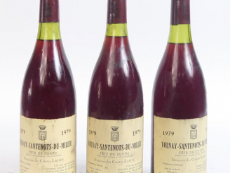 Vente aux enchères 3 BOUTEILLES VOLNAY SANTENOTS DU MILIEU 'TÊTE DE CUVÉE' DOMAINE DES CO