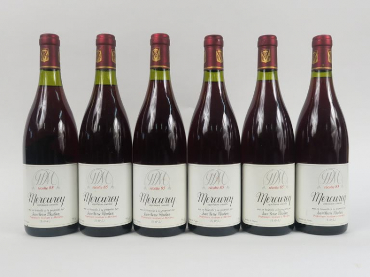 6 BOUTEILLES MERCUREY J. P. MEULIEN - 1985