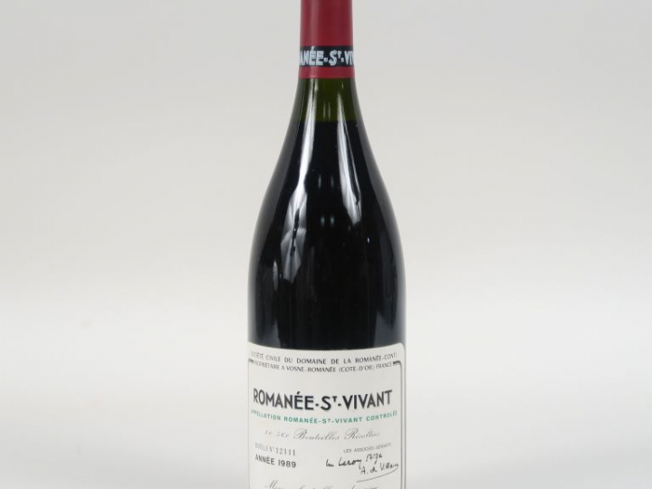 1 BOUTEILLE ROMANÉE ST VIVANT DOMAINE DE LA ROMANÉE CONTI - 1989 - 2,2