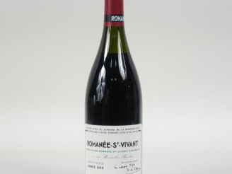 Vente aux enchères 1 BOUTEILLE ROMANÉE ST VIVANT DOMAINE DE LA ROMANÉE CONTI - 1989 - 3,8