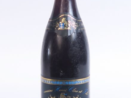 1 BOUTEILLE CLOS DE VOUGEOT GC HENRI CLERC - 1995