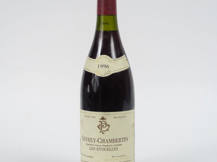 1 BOUTEILLE GEVREY CHAMBERTIN 'LES EVOCELLES' LES CAVES DU PALAIS - 19