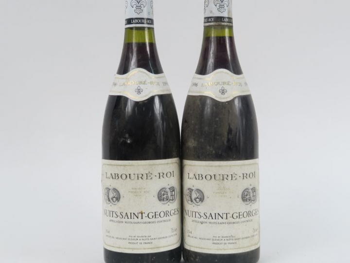 2 BOUTEILLES NUITS ST GEORGES LABOURÉ ROI - 1996