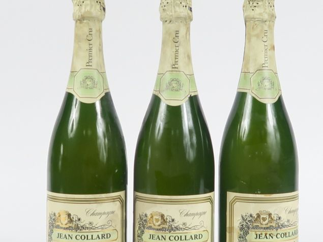 3 BOUTEILLES CHAMPAGNE 1er CRU JEAN COLLARD - 1 ET