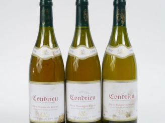 Vente aux enchères 3 BOUTEILLES CONDRIEU CAVE DE SARRAS - 1998