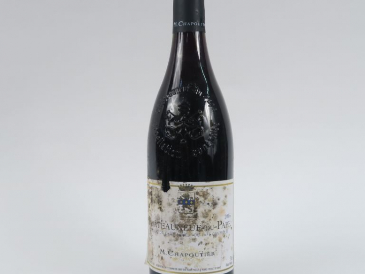 1 BOUTEILLE CHÂTEAUNEUF DU PAPE CHAPOUTIER - 2005 - ET