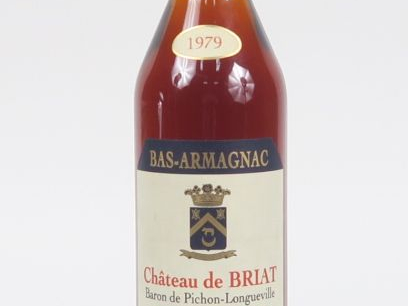1 BOUTEILLE BAS ARMAGNAC CHÂTEAU DE BRIAT 'BARON DE PICHON LONGUEVILLE