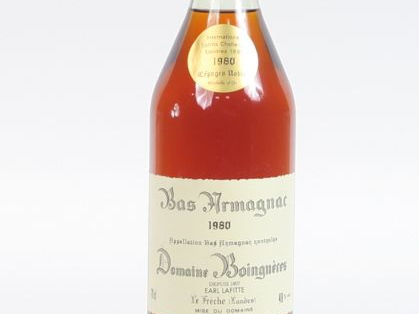 1 BOUTEILLE BAS ARMAGNAC DOMAINE BOINGNERES - 1980 