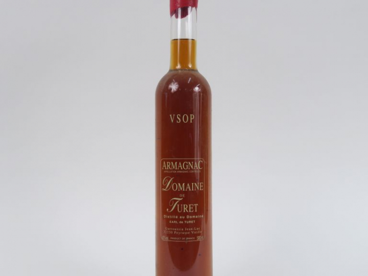 1 BOUTEILLE (50 CL) ARMAGNAC DOMAINE DE JURET V.S.O.P.