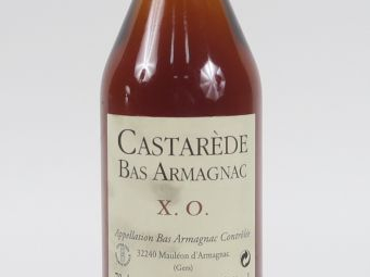 1 BOUTEILLE BAS ARMAGNAC CASTAREDE X.O. - COFFRET