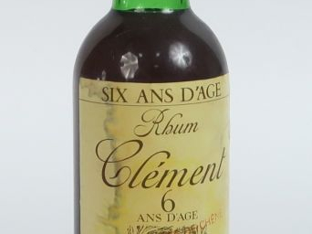 1 BOUTEILLE RHUM CLEMENT 6 ANS D'AGE 44°