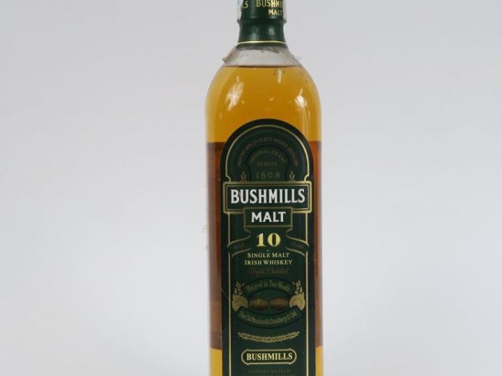 1 BOUTEILLE BUSHMILLS 10 ANS