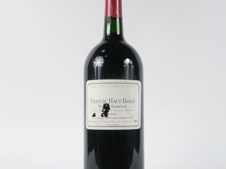 1 DOUBLE MAGNUM (3 L) CHÂTEAU HAUT BAILLY GCC GRAVES - 1988 - CBO - EL