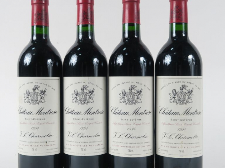 4 BOUTEILLES CHÂTEAU MONTROSE GCC ST ESTEPHE - 1994
