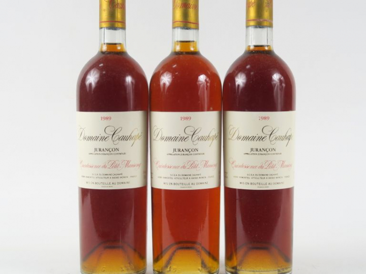 3 BOUTEILLES QUINTESSENCE DU PETIT MANSENG DOMAINE CAUHAPE JURANCON - 