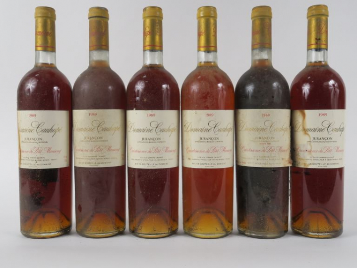 6 BOUTEILLES QUINTESSENCE DU PETIT MANSENG DOMAINE CAUHAPE JURANCON - 