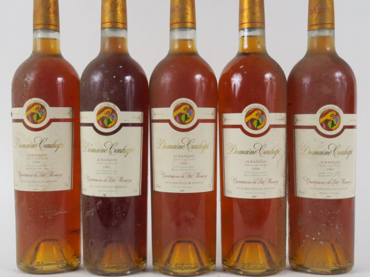 5 BOUTEILLES QUINTESSENCE DU PETIT MANSENG DOMAINE CAUHAPE JURANCON - 