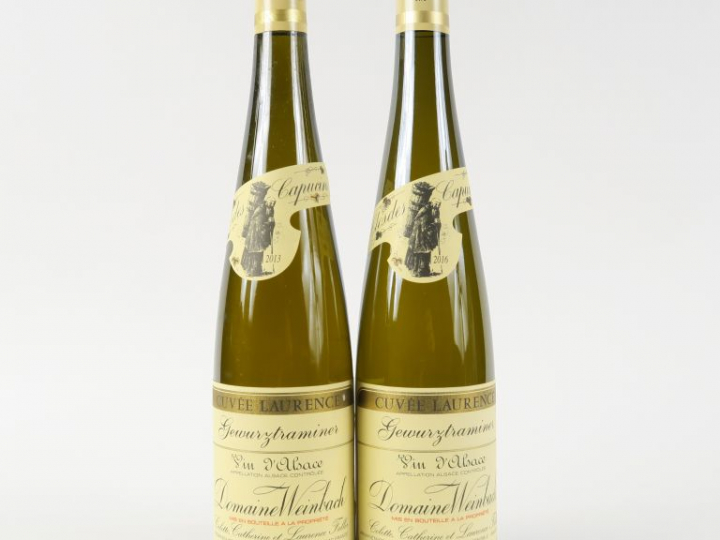 2 BOUTEILLES GEWURZTRAMINER FURSTENTUM DOMAINE WEINBACH FALLER CLOS DE