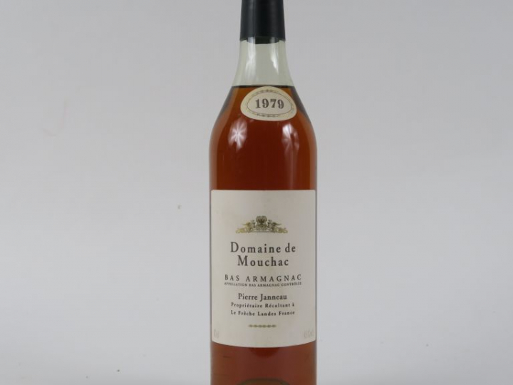 1 BOUTEILLE BAS ARMAGNAC DOMAINE DE MOUCHAC PIERRE JANNEAU - 1979 