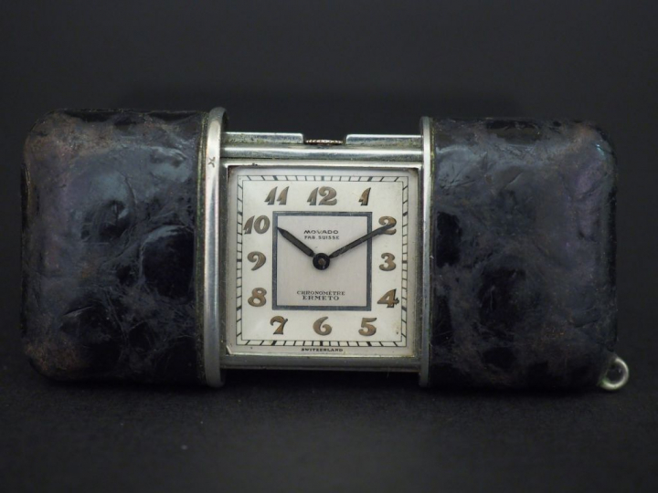 MOVADO. Montre de poche chronomètre Ermeto