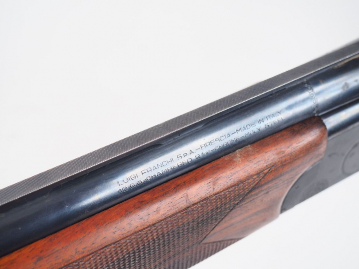 Fusil superposé calibre 12/70 à éjecteurs fabrication italienne Franch