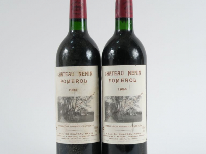 2 BOUTEILLES CHÂTEAU NENIN POMEROL - 1994 - BG