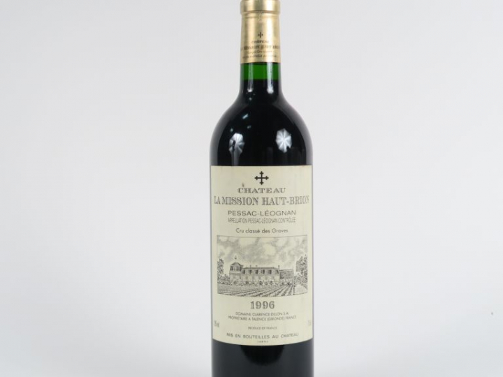 1 BOUTEILLE CHÂTEAU LA MISSION HAUT BRION GCC GRAVES - 1996