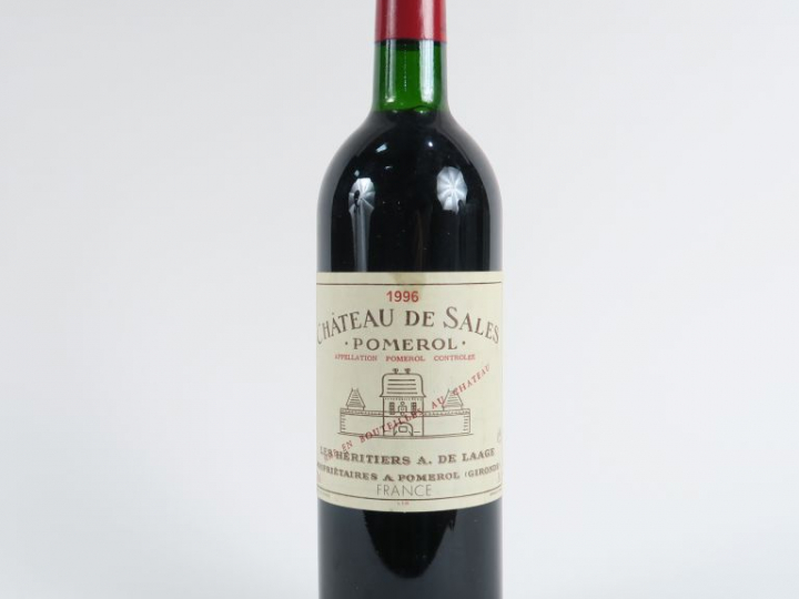 1 BOUTEILLE CHÂTEAU DE SALES POMEROL - 1996 - BG