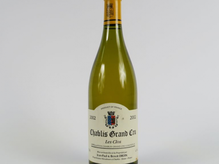 1 BOUTEILLE CHABLIS GC 'LES CLOS' DROIN - 2002
