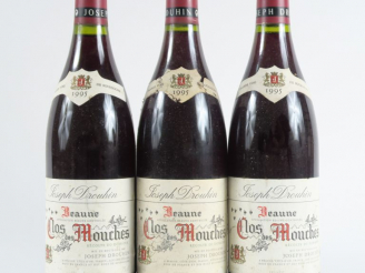 Vente aux enchères 3 BOUTEILLES BEAUNE 'CLOS DES MOUCHES' JOSEPH DROUHIN - 1995