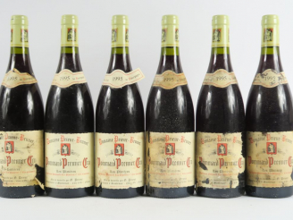 Vente aux enchères 6 BOUTEILLES POMMARD 1er CRU 'LES PLATIERES' PRIEUR BRUNET - 1995 - EA