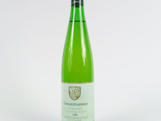 Vente aux enchères 1 BOUTEILLE GEWURZTRAMINER LE SAVOUR CLUB - 1989