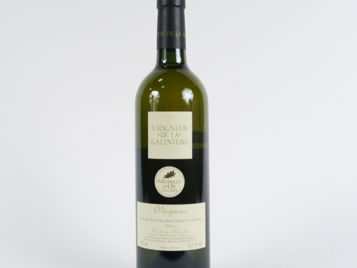 1 BOUTEILLE VIOGNIER DE LA GALINIERE - 2003
