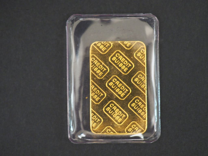 	Lingotin or 10 g. Numéroté 081949. FRAIS ACHETEUR 10% TTC