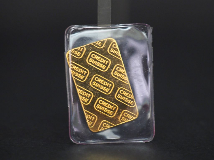 Lingotin or 10 g. Numéroté 406114.  FRAIS ACHETEUR 10% TTC