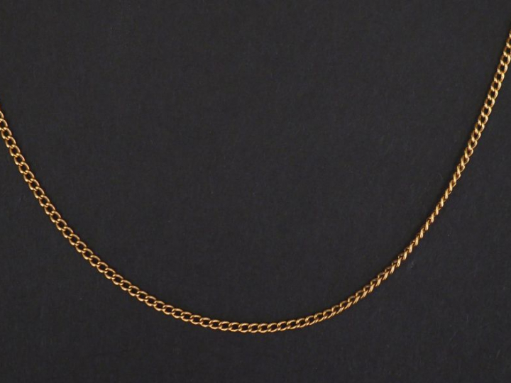 Chaine en or jaune. Long. 51 cm Poids. 3,70 g