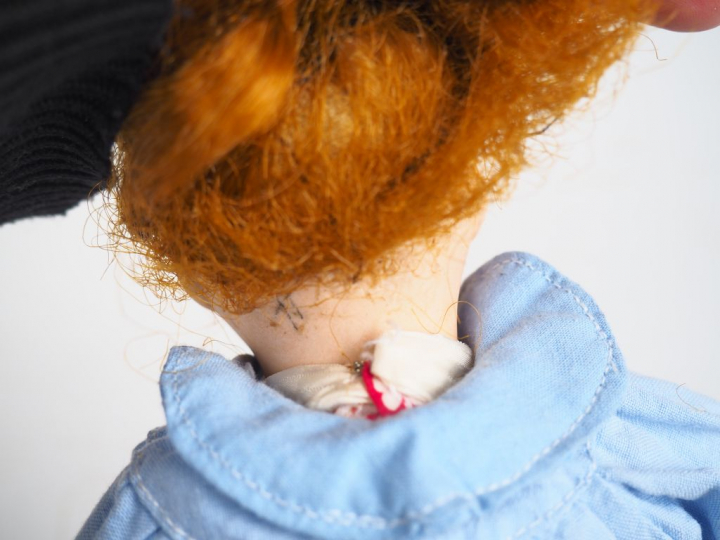Paire de petites bleuettes de la fin des années 50. Tête 301 1/4 pour 